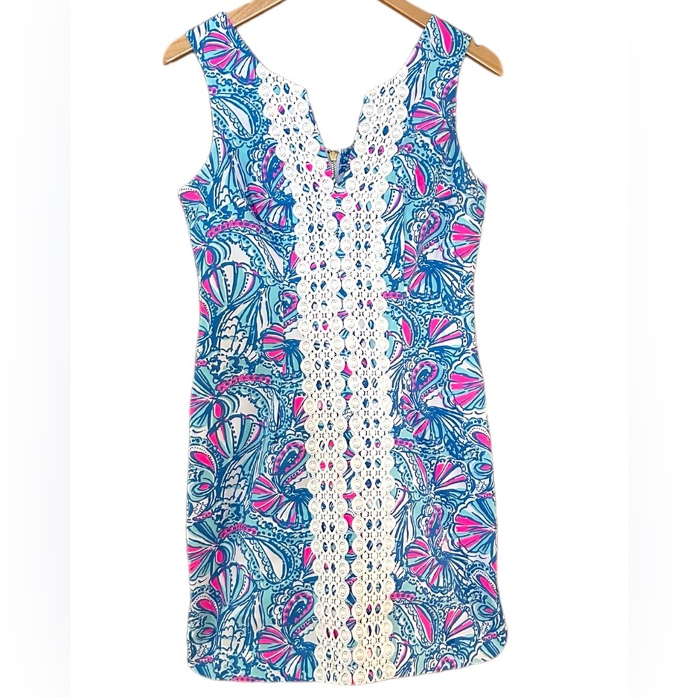 Lilly Pulitzer for Target 20th Anniversary My Fans Shift Dress Mini Pink. NWT.